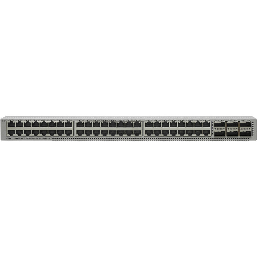 Cisco 10GbE Switch - Refurbished N3K-C31108TC-V Data Center Layer 3 Switch | Cisco N3K-C31108TC-V-RF
