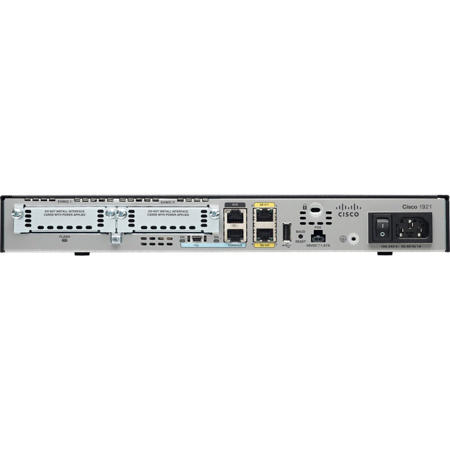 Cisco 1921 Modular Router DC Power CISCO1921DC/K9-RF