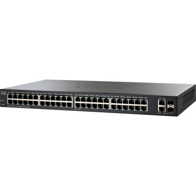Cisco 50-Port Gigabit Smart Plus Switch SG220-50-K9-NA-RF