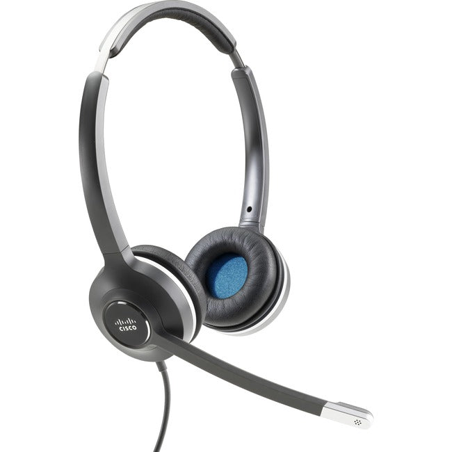 Cisco 532 Wired Dual Headset - Professional RJ-9 Quick Disconnect Unified Communications | TeciSoft CP-HS-W-532-RJ=