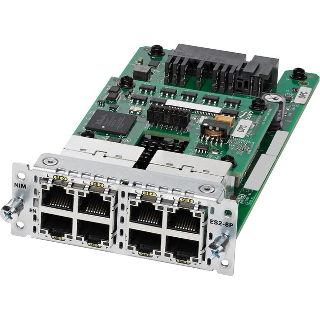 Cisco 8-Port Poe/Poe+ Layer 2 Gigabit Ethernet Lan Switch Nim