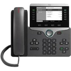 Cisco 8811 IP Phone - Refurbished - Wall Mountable - Black CP-8811-K9-RF