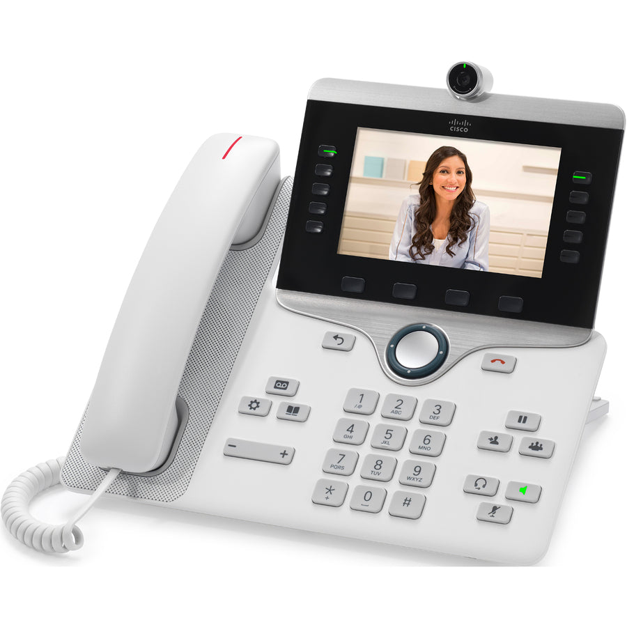 Cisco 8845 IP Phone - Refurbished - Wall Mountable - White CP-8845-K9-RF