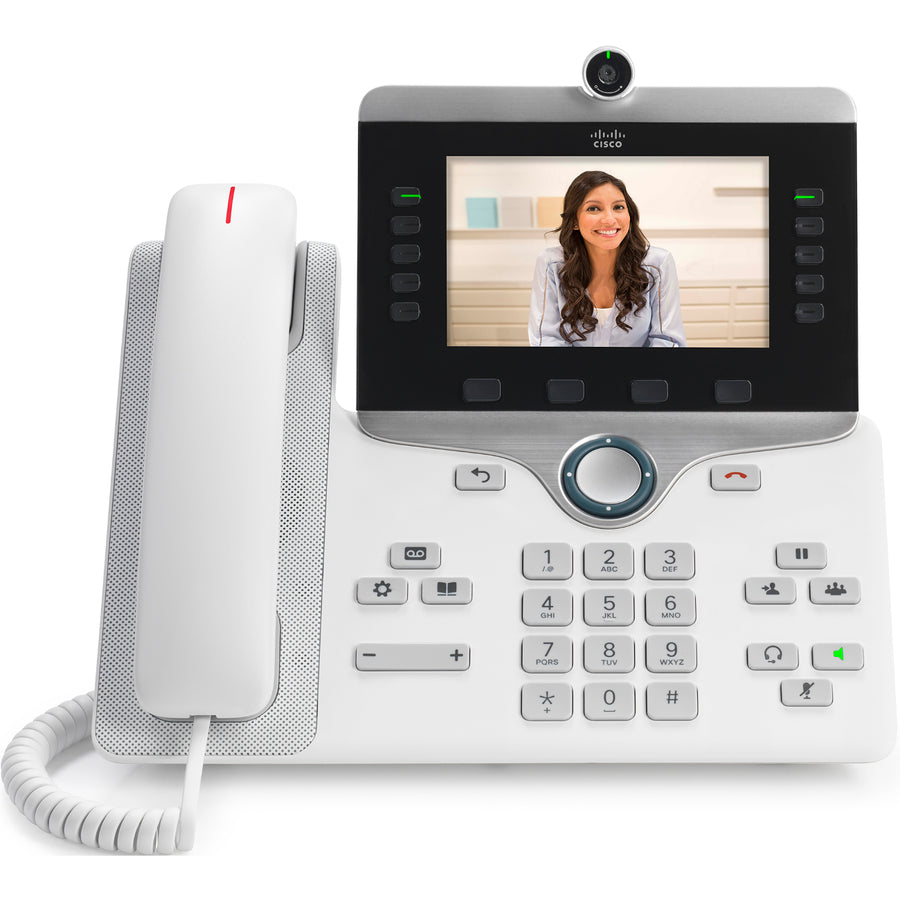 Cisco 8845 IP Phone - Refurbished - Wall Mountable - White CP-8845-K9-RF