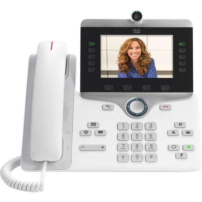 Cisco 8865 IP Phone - Corded/Cordless - Corded/Cordless - Wi-Fi, Bluetooth - Wall Mountable, Desktop CP-8865-3PW-NA-K9=