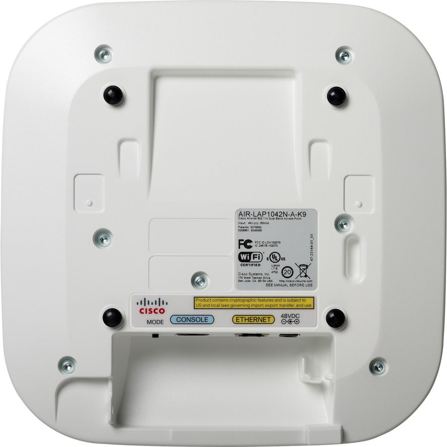 Cisco Aironet 1042N IEEE 802.11n 300 Mbit/s Wireless Access Point AIR-LAP1042NTK9-RF