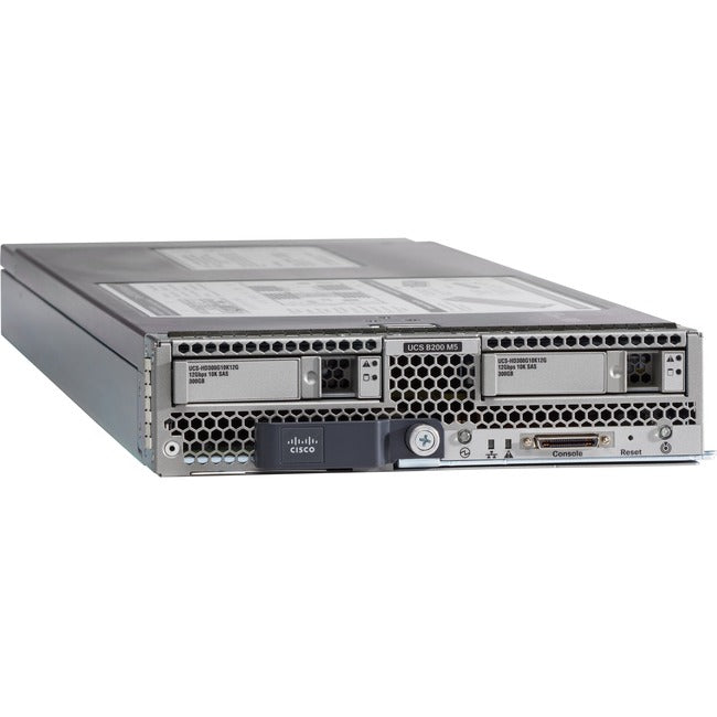 Cisco B200 M5 UCSB-B200M5-RSV1E Blade Server - 2 x Intel Xeon 5218R 2.10 GHz - 64 GB RAM - 240 GB SSD - (1 x 240GB) SSD Configuration - 12Gb/s SAS Controller TR-B200M5-RSV1E