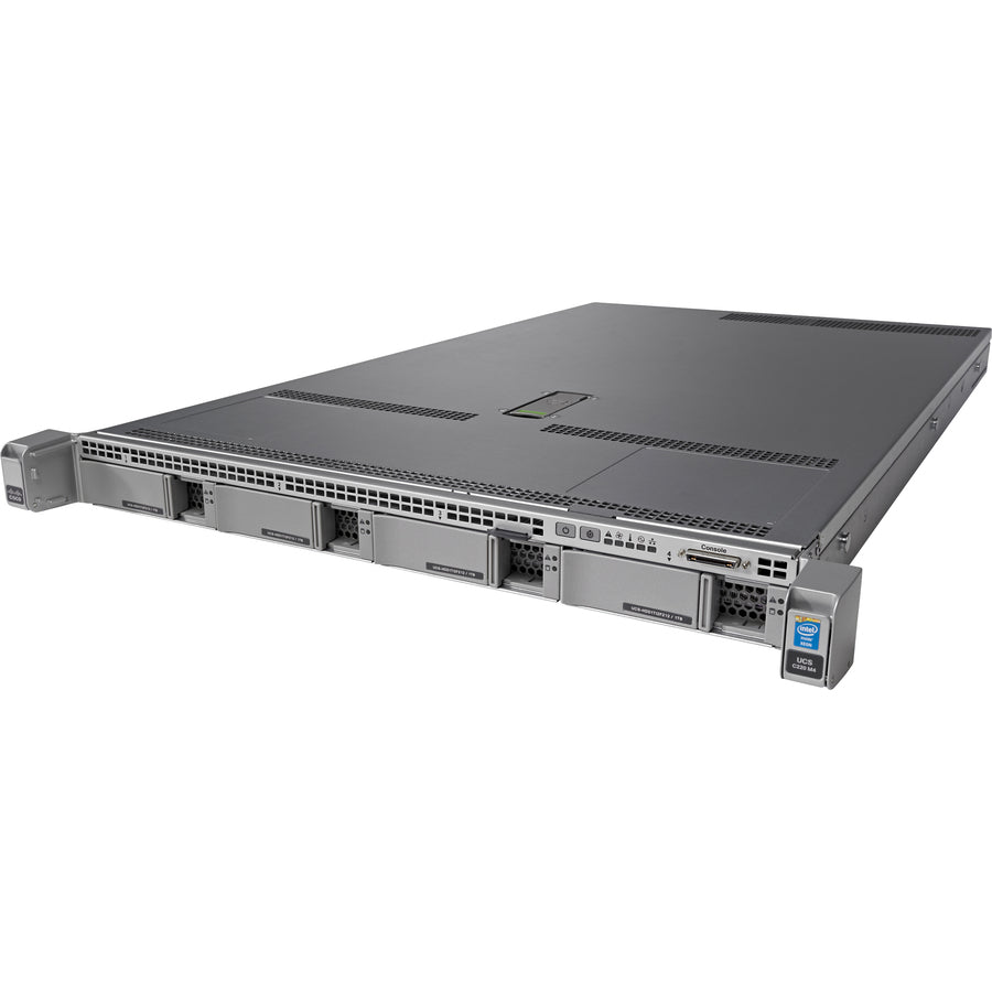 Cisco C220 M4 1U Rack Server - 2 x Intel Xeon E5-2620 v4 2.10 GHz - 256 GB RAM - 9.60 TB HDD - (8 x 1.2TB) HDD Configuration - Serial ATA/600, Serial Attached SCSI (SAS) Controller UCS-SPBD-C220M4-S1