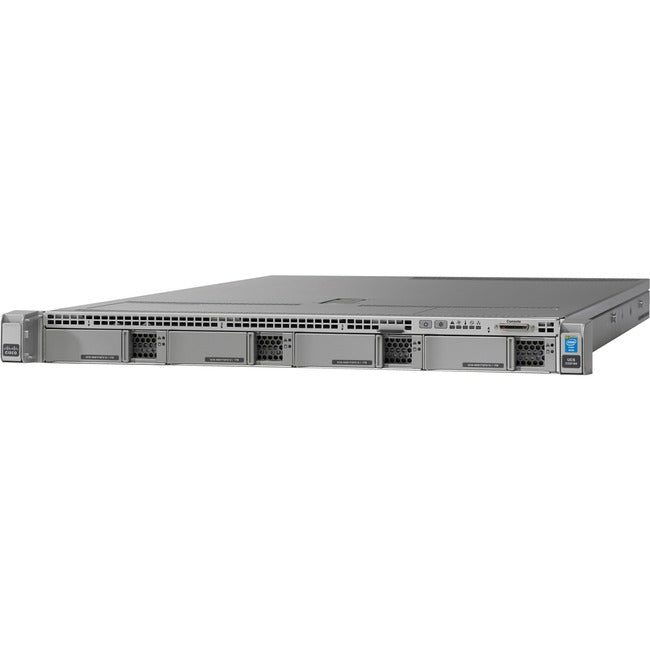 Cisco C220 M4 1U Rack Server - 2 x Intel Xeon E5-2630 v4 2.20 GHz - 64 GB RAM - Serial ATA/600 Controller UCS-SP-C220M4-B-S1