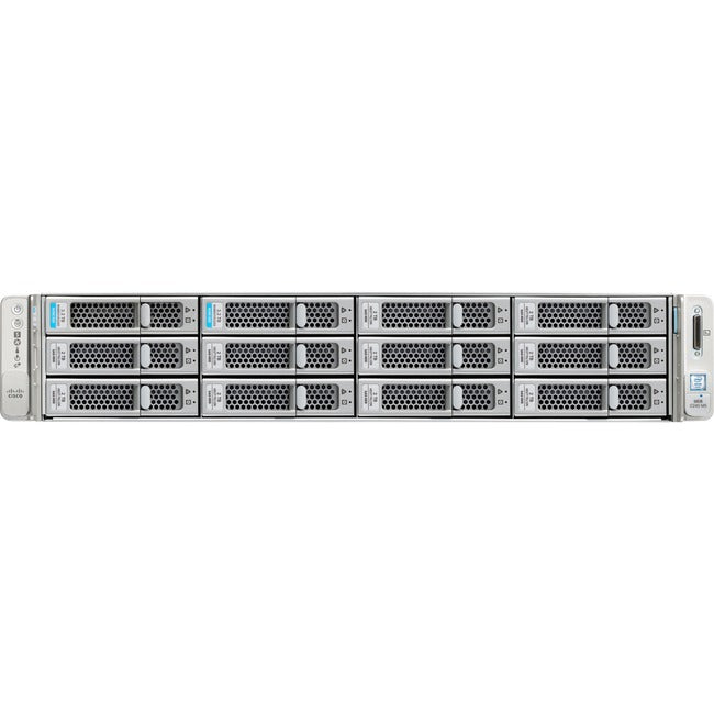 Cisco C240 M5 2U Rack Server - 2 X Intel Xeon Silver 4114 2.20 Ghz - 96 Gb Ram - 12Gb/S Sas Controller
