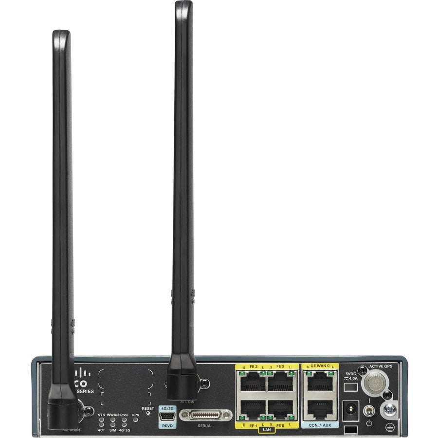 Cisco C819 Wi-Fi 4 IEEE 802.11n Cellular, Ethernet Modem/Wireless Router C819GW-LTE-GA-EK9