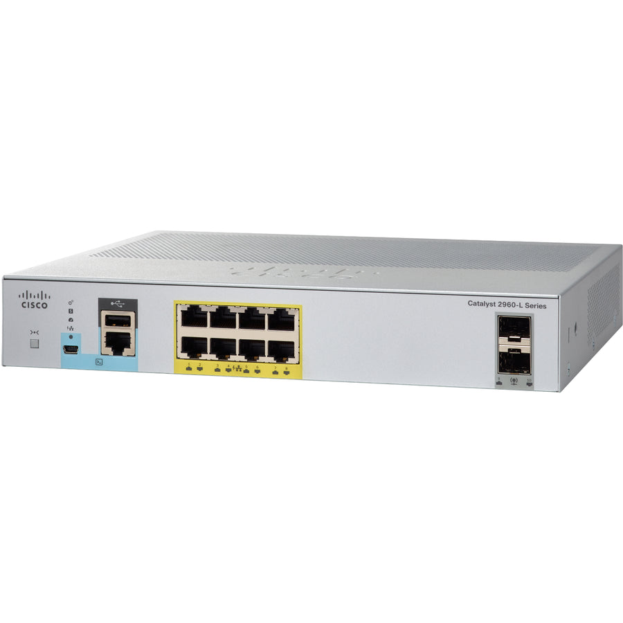 Cisco Catalyst 2960-L Ethernet Switch WS-C2960L8PS-LL-RF