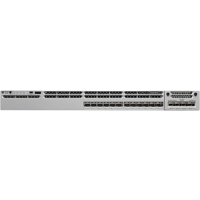 Cisco Catalyst 3850-12S Layer 3 Switch - 12 SFP Gigabit Ports Rack-Mountable | Tecisoft WS-C3850-12S-E-RF