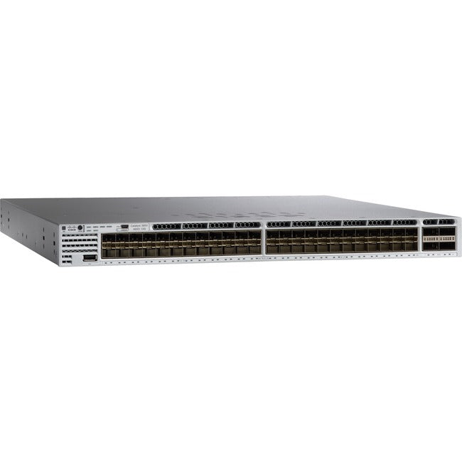 Cisco Catalyst 3850 48 Port 10G Fiber Switch IP Base WS-C3850-48XS-F-S