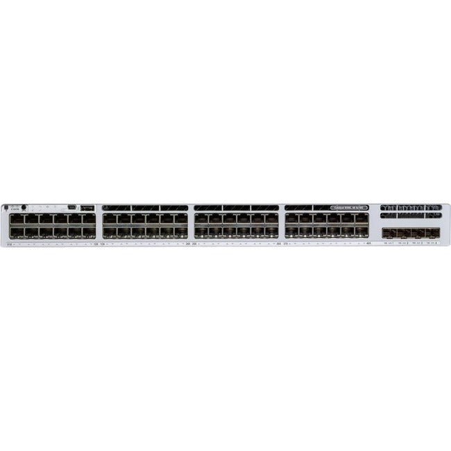 Cisco Catalyst 9300 48-port Fixed Uplinks Full PoE+, 4X10G Uplinks, Network Advantage C9300L-48PF-4X-10A