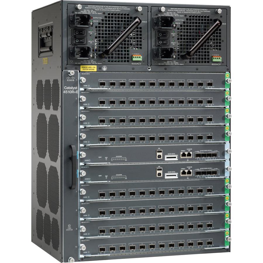 Cisco Catalyst C4510R+E Switch Chassis C1-C4510R+E