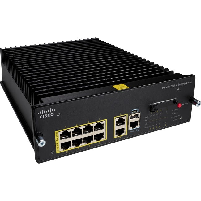 Cisco Catalyst Digital Building Switch CDB-8U - 8-Port Fast Ethernet UPOE Switch | TecISoft