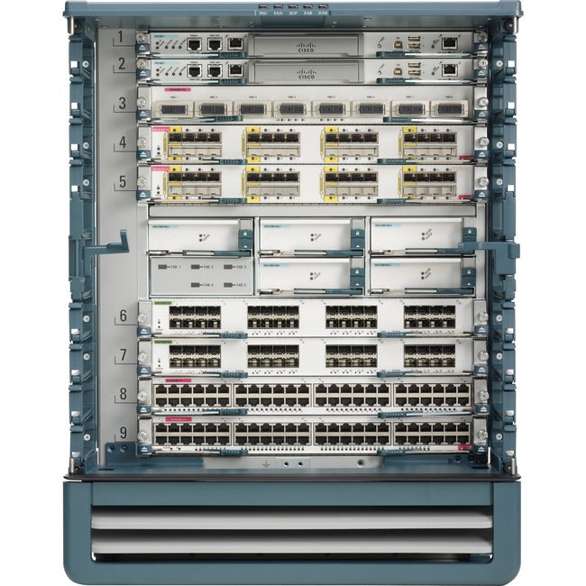 Cisco ONE Nexus 7009 Switch Chassis C1-N7009-B2S2-R