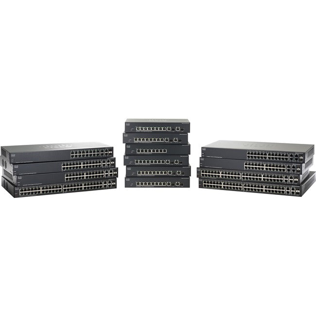 Cisco SG300-10PP 10-port Gigabit PoE+ Managed Switch SG300-10PP-K9NA-RF