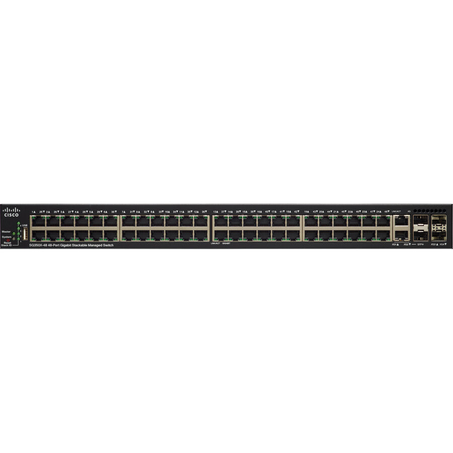 Cisco SG350X-48P Layer 3 Switch SG350X-48P-K9NA-RF
