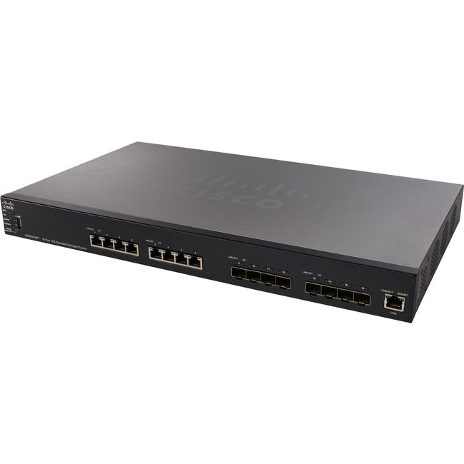 Cisco SX550X-16FT 16-Port 10G Stackable Managed Switch SX550X-16FT-K9-NA