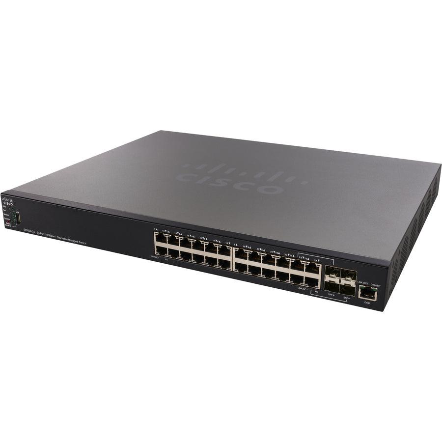 Cisco Sx550X-24-K9-Eu Network Switch Managed L3 Black