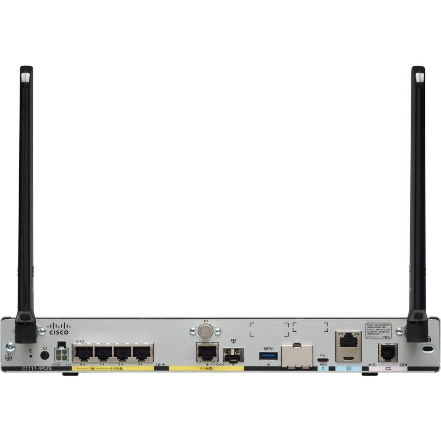 Cisco Wi-Fi 5 IEEE 802.11ac Ethernet, ADSL2, VDSL2+, Cellular Wireless Integrated Services Router C1117-4PLTEEA