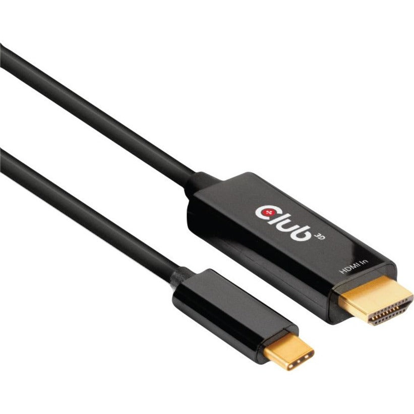 Club 3D HDMI to USB Type-C 4K60Hz Active Cable M/M 1.8m/6 ft CAC-1334