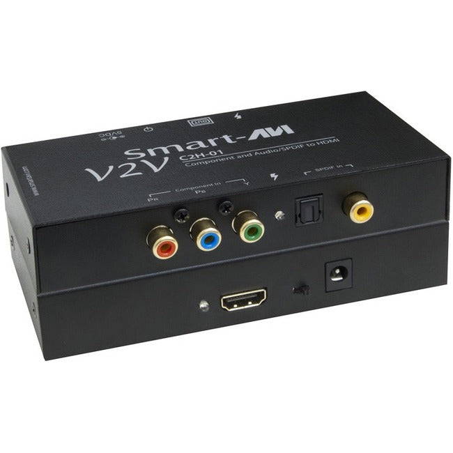 Component Video to HDMI Converter - Digital Audio & Video Upscaling | TechSoft V2V-C2H-01S