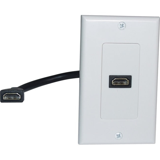 Comprehensive HDMI Wallplate 1 Port Pigtail WP-HM1PT