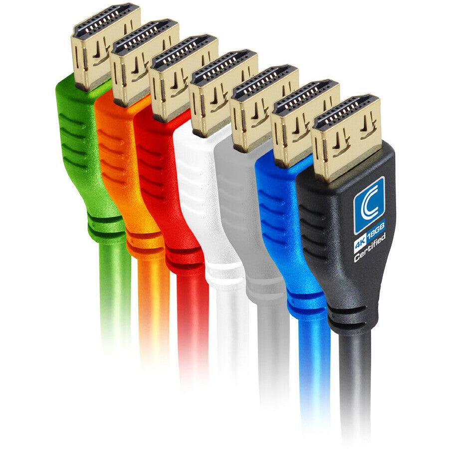 Comprehensive MicroFlex Pro AV/IT HDMI A/V Cable MHD18G-6PROWHT