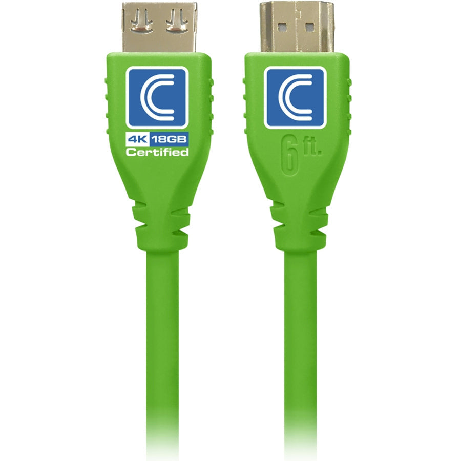 Comprehensive MicroFlex Pro AV/IT Integrator HDMI A/V Cable MHD18G-3PROGRN