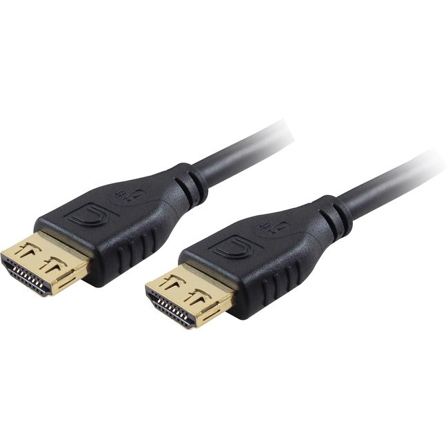 Comprehensive MicroFlex Pro AV/IT Series High Speed HDMI Cable with ProGrip Jet Black 15ft MHD-MHD-15PROBLK