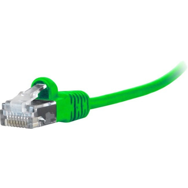 Comprehensive MicroFlex&trade; Pro AV/IT Integrator Series&trade; CAT6 Snagless Patch Cable Green 14ft MCAT6-14PROGRN