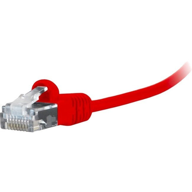 Comprehensive MicroFlex&trade; Pro AV/IT Integrator Series&trade; CAT6 Snagless Patch Cable Red 5ft MCAT6-5PRORED