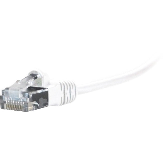 Comprehensive MicroFlex&trade; Pro AV/IT Integrator Series&trade; CAT6 Snagless Patch Cable White 10ft MCAT6-10PROWHT