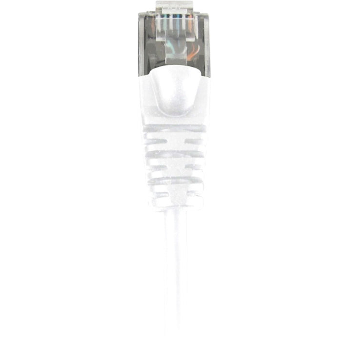 Comprehensive MicroFlex&trade; Pro AV/IT Integrator Series&trade; CAT6 Snagless Patch Cable White 1ft MCAT6-1PROWHT