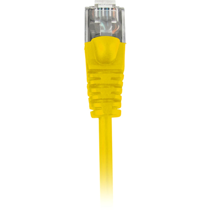 Comprehensive MicroFlex&trade; Pro AV/IT Integrator Series&trade; CAT6 Snagless Patch Cable Yellow 3ft MCAT6-3PROYLW