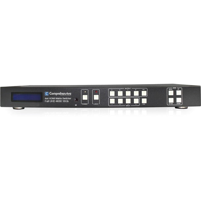 Comprehensive Pro Av/It 4K 4X4 Hdmi Matrix, 18Gbps (Yuv:444), Hdcp 2.2