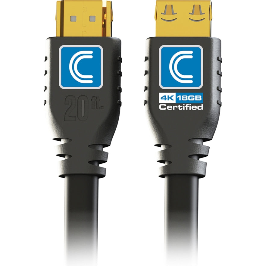 Comprehensive Pro AV/IT Integrator Series HDMI Audio/Video Cable HD18G-25PROBLKA
