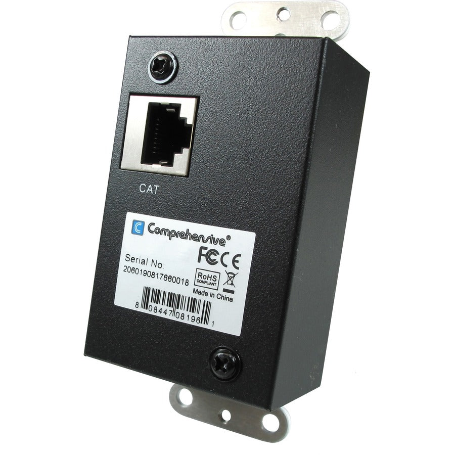 Comprehensive Pro AV/IT USB 2.0 High Speed Single Gang Wall Plate Extender Kit up to 328ft CHE-HDBTWP105K