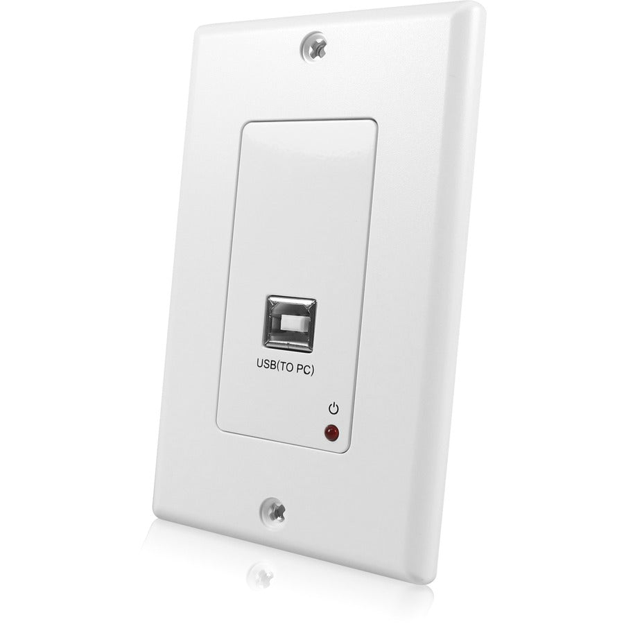 Comprehensive Pro AV/IT USB 2.0 High Speed Single Gang Wall Plate Extender Kit up to 328ft CHE-HDBTWP105K
