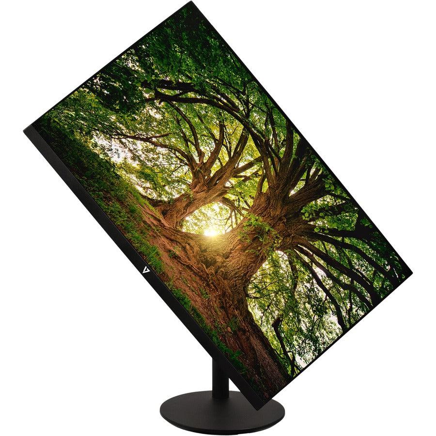 Computer Monitor 24 Inch - Full HD LED IPS Display | V7 L238IPS-HAS-N