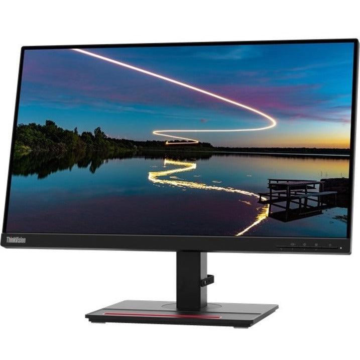 Computer Monitor With Speakers And Camera - Lenovo ThinkVision T24m-20 | TecISoft 62CDGAR6US