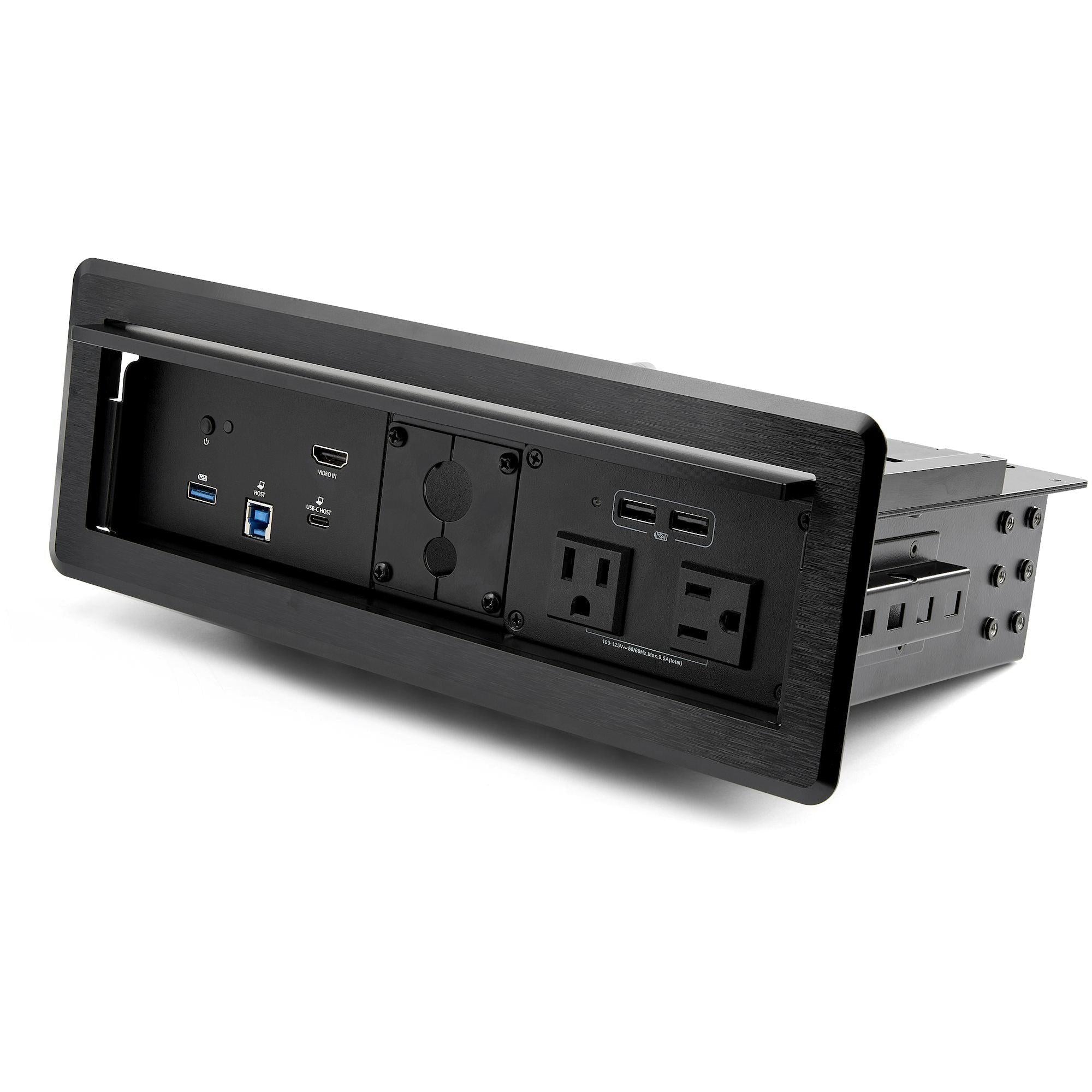 Conference Room Docking Station - Table Connectivity Box 60W PD | StarTech.com KITBXDOCKPNA