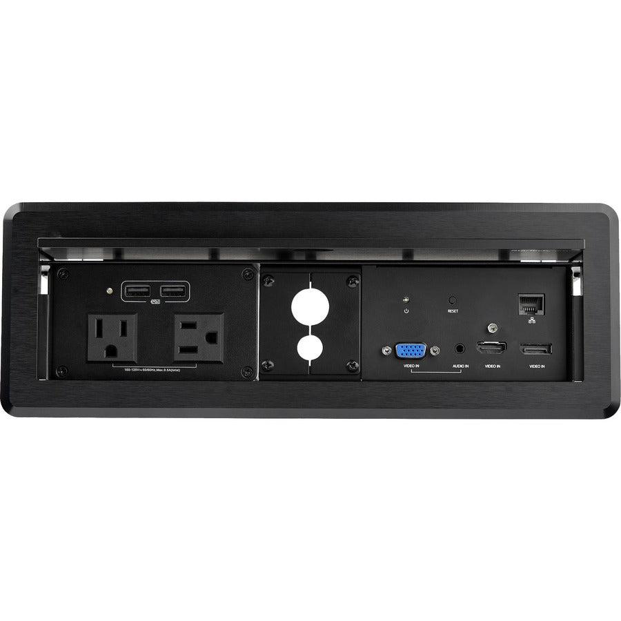 Conference Table Box for AV Connectivity & Power/Charging KITBXAVHDPNA