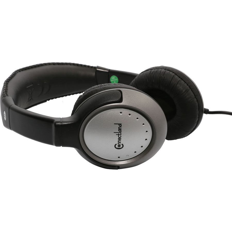 Connectland Stereo PC Headphone with In-line Contrlol and Microphone CL-CM-502