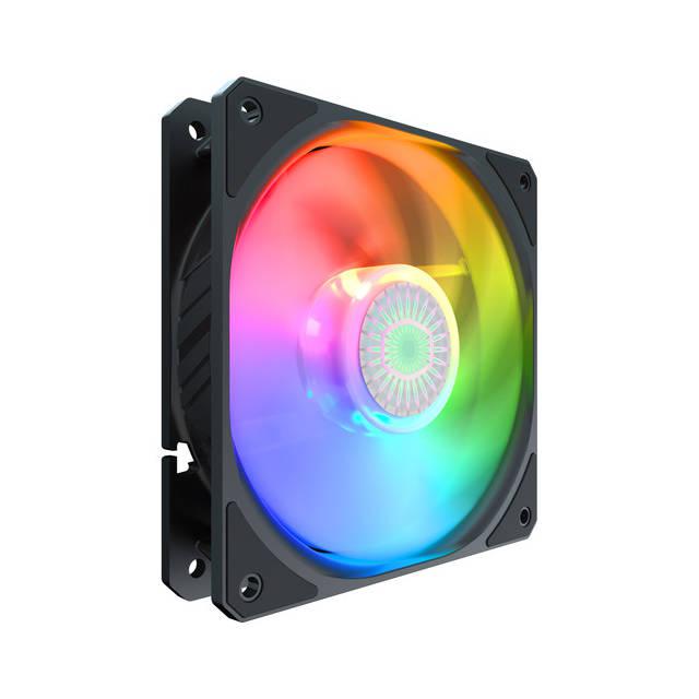 Cooler Master Mfx-B2Dn-183Pa-R1 Sickleflow 120 V2 Addressable Rgb 3 In 1 Square Frame Fan,