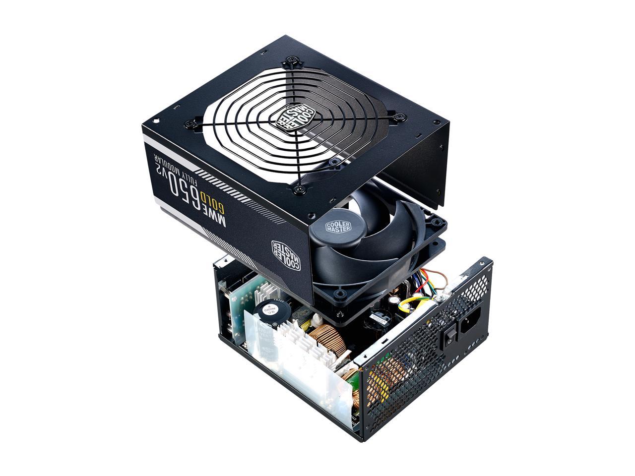 Cooler Master Mpe-6501-Afaag-Us 80 Plus Gold 650W V2 Full Modular Atx 12V Power Supply W/ Active Pfc