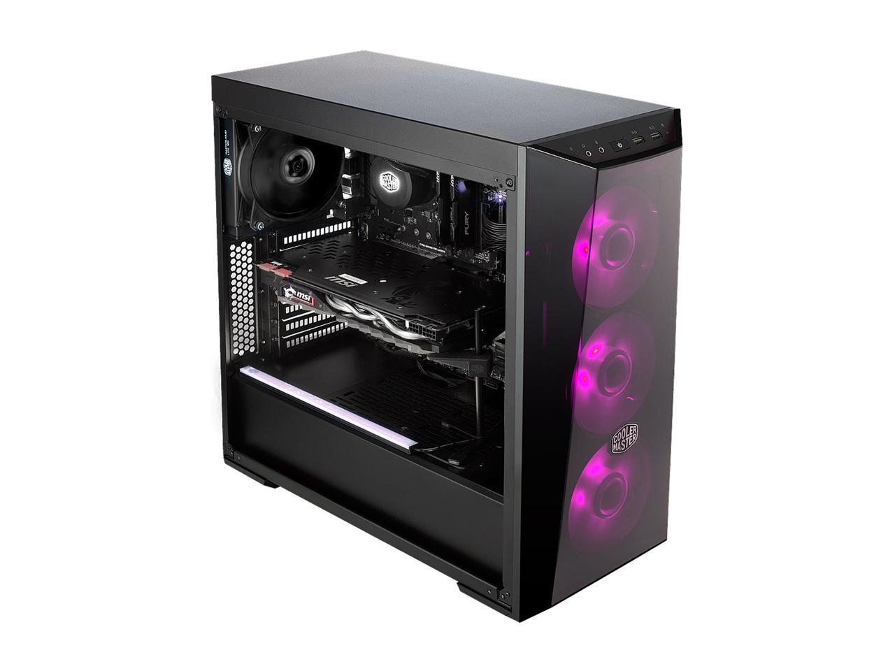 Cooler Master Masterbox Lite 5 Argb Mcw-L5S3-Kgnn-05 Black Steel, Plastic, Tempered Glass Atx Mid Tower Computer Case